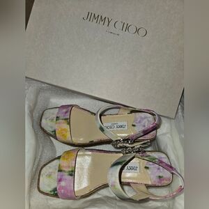 Jimmy Choo Mirabelle multi/crystal shoes!!